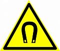 Знак W13. "Внимание.Магнитное поле"
